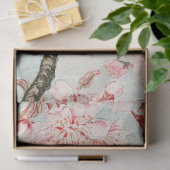 Cherry Blossom Bird  Bee Moth Decoupage Tissuepapier (Geschenk)