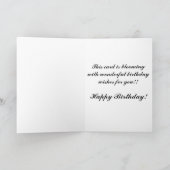 Cherry Blossom Birthday Kaart (Binnen)