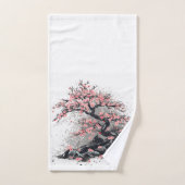Cherry Blossom Bliss - Bad Handdoek (Handdoek)