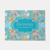 Cherry Blossom Bloemen Welkom Deurmat (Voorkant)