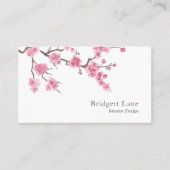 Cherry Blossom Bloom | binnenhuisarchitect Visitekaartje (Voorkant)