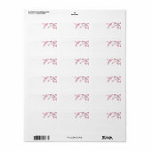 Cherry Blossom Bloom | Etiket (Full Sheet)