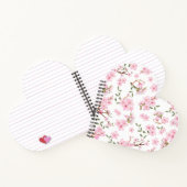 Cherry Blossom Bloom Heart Notitieboek (Binnen)