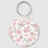 Cherry Blossom Bloom Sleutelhanger (Achterkant)