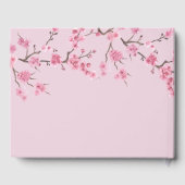 Cherry Blossom Bloom | Weddenschap Gastenboek (Achterkant)