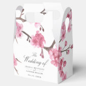 Cherry Blossom Bloom Wedding Bedankdoosjes (Geopend)