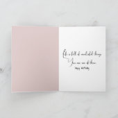 Cherry Blossom Boeket Kaart (Binnen)