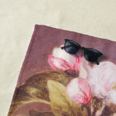 Cherry Blossom Branch Badhanddoeken Strandlaken (In situ)