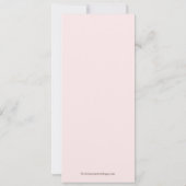 Cherry Blossom Bridal Shower Uitnodiging (Achterkant)