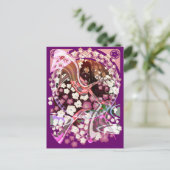 Cherry_Blossom Briefkaart (Staand voorkant)