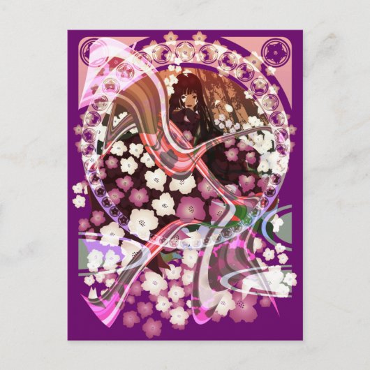 Cherry_Blossom Briefkaart (Voorkant)