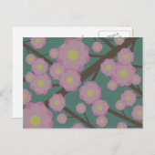 Cherry Blossom Briefkaart (Voorkant / Achterkant)