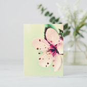 Cherry Blossom Briefkaart (Staand voorkant)