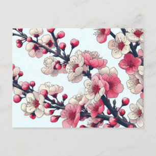 Cherry blossom briefkaart