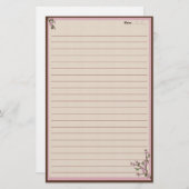 Cherry Blossom Briefpapier (Voorkant / Achterkant)