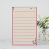 Cherry Blossom Briefpapier (Staand voorkant)