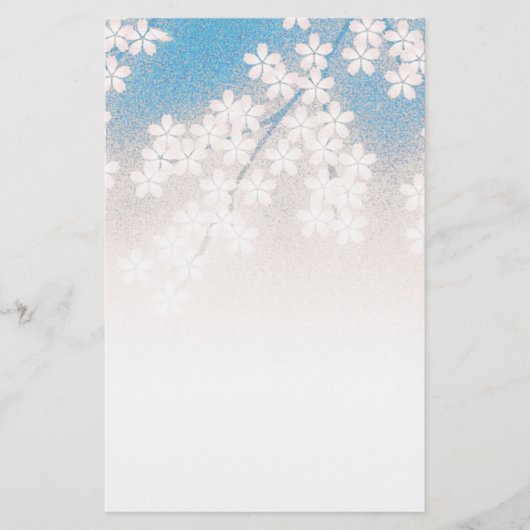 Cherry Blossom Briefpapier (Voorkant)