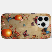 Cherry Blossom Butterfly Lantern Case-Mate iPhone Case (Achterkant (horizontaal))
