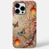 Cherry Blossom Butterfly Lantern Case-Mate iPhone Case (Achterkant)