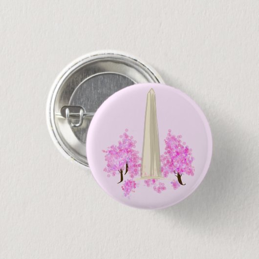 Cherry Blossom Button (Voorkant /achterkant)