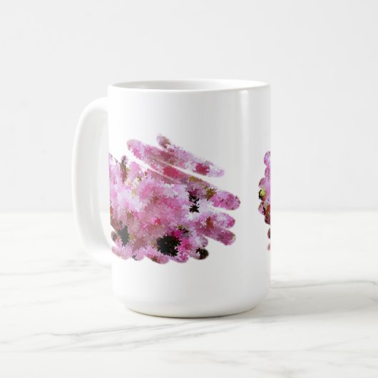 CHERRY BLOSSOM CAFÉ MUG (Devant gauche)