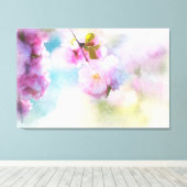 Cherry Blossom Canvas Afdruk (Insitu (Houten vloer))