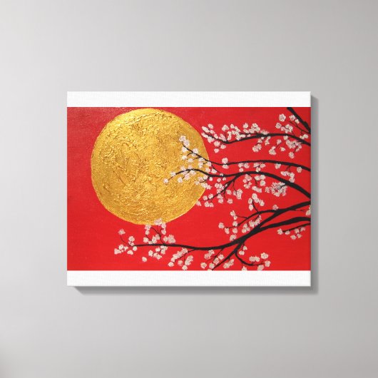 Cherry Blossom Canvas Afdruk (Voorkant)