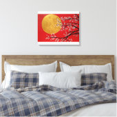 Cherry Blossom Canvas Afdruk (Insitu (Slaapkamer))