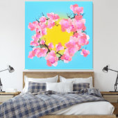 Cherry Blossom Canvas Afdruk (Insitu (Slaapkamer))