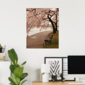 Cherry Blossom Canvas Print (Thuiskantoor)