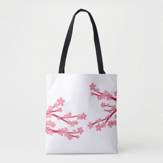 Cherry Blossom Canvas tas (Voorkant)