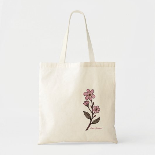Cherry Blossom Canvas tas (Voorkant)