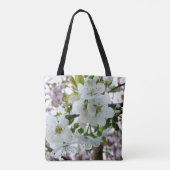 Cherry Blossom Canvas tas (Achterkant)