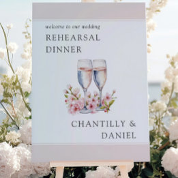 Cherry Blossom Champagne Mariage Répétition Bienve