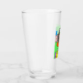 Cherry Blossom Chihuahua Watision Glas (Rechts)