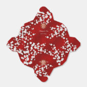 Cherry Blossom Chinese Wedding Bedankdoosjes (Uitgevouwen)