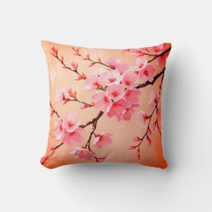 Cherry Blossom Coussin - Elégant Sakura Jeter Cush