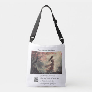 Cherry Blossom Crossbody Tas