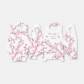 Cherry Blossom Custom Thank You Favor Box Bedankdoosjes (Uitgevouwen)