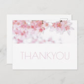 CHERRY BLOSSOM DANK U NA DE KAART (Voorkant / Achterkant)