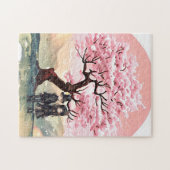 Cherry Blossom decoratieve puzzel (Horizontaal)