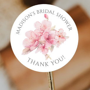 Cherry Blossom Delight Vrijgezellenfeest Ronde Sticker
