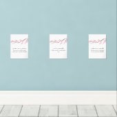 Cherry Blossom Dua Wall Art – Ramadan Wall Set  (Parquet)