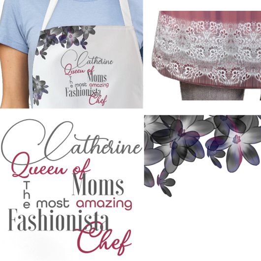 Cherry Blossom Elegance Moeder Schort