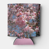 Cherry Blossom en Bee Pink Spring Flowers Blikjeskoeler (Voorkant)