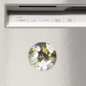 Cherry Blossom en bijen Magneet (Insitu (Vaatwasser))