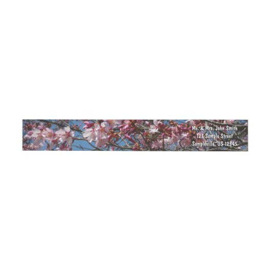 Cherry Blossom en Blue Sky Spring Floral (Individueel)