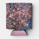 Cherry Blossom en Blue Sky Spring Floral Blikjeskoeler (Voorkant)