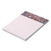 Cherry Blossom en Blue Sky Spring Floral Notitieblok (Gedraaid)