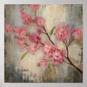 Cherry Blossom en Branch Poster